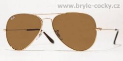 zvětšit obrázek - Slnečné  Okuliare Ray Ban RB 3025 001/33 Aviator Large Metal